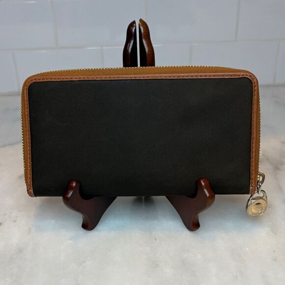 Michael Kors Nylon Leather Full Zip Continental Wallet - Picture 4 of 15